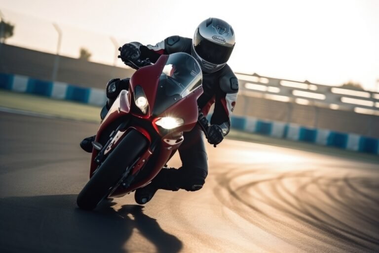 motorcycle rider who might need motorbike finance