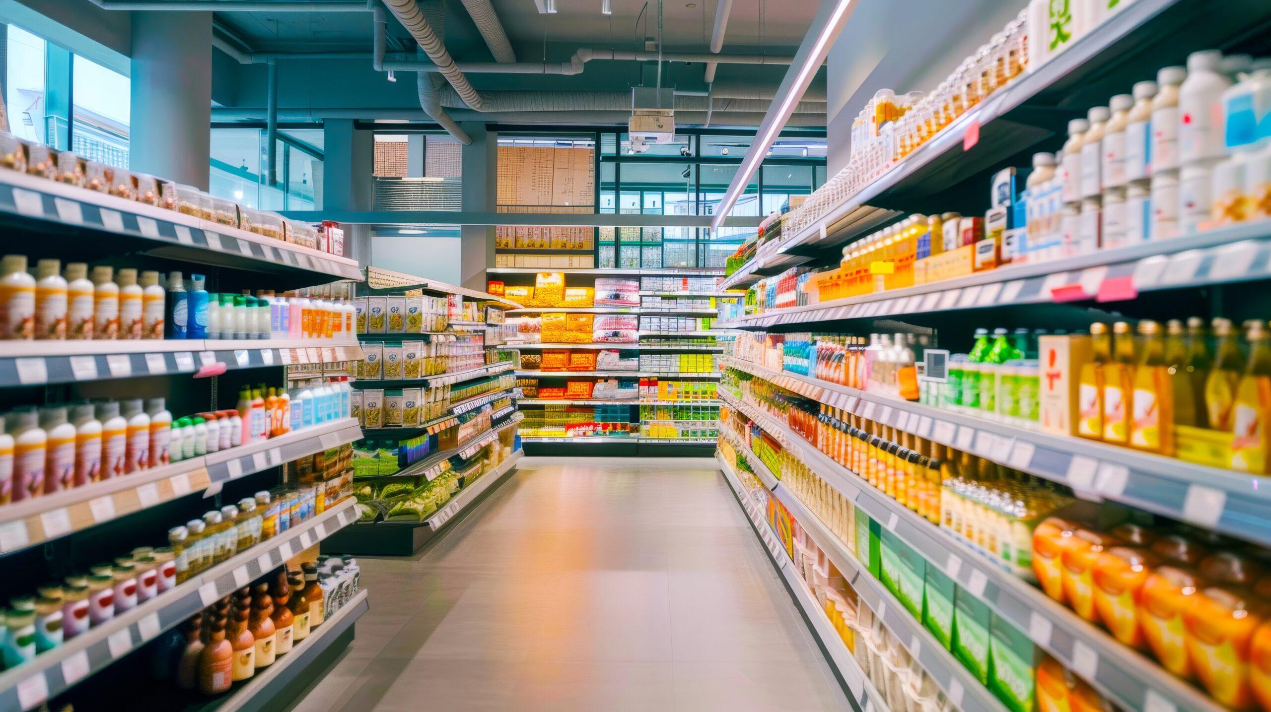convenience store aisle