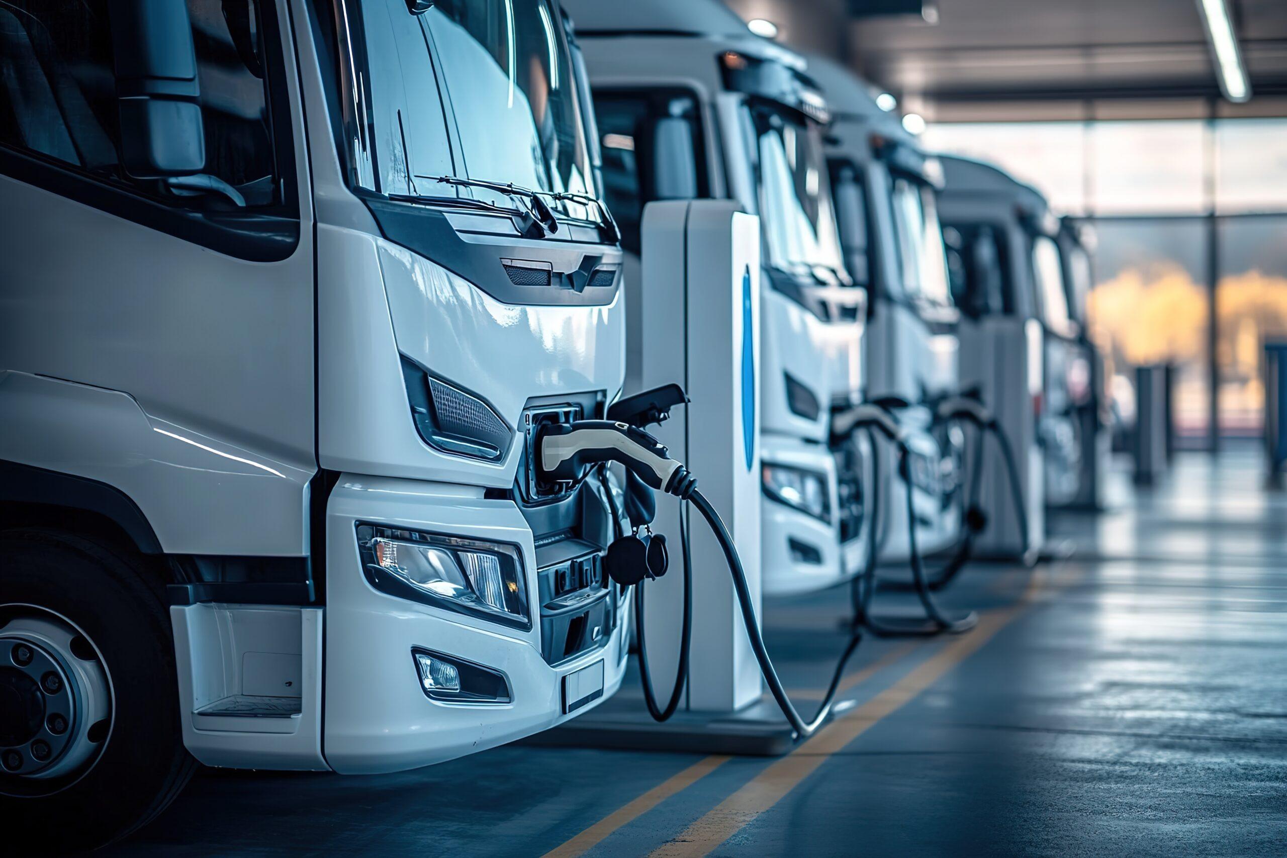 trucks in a row electric