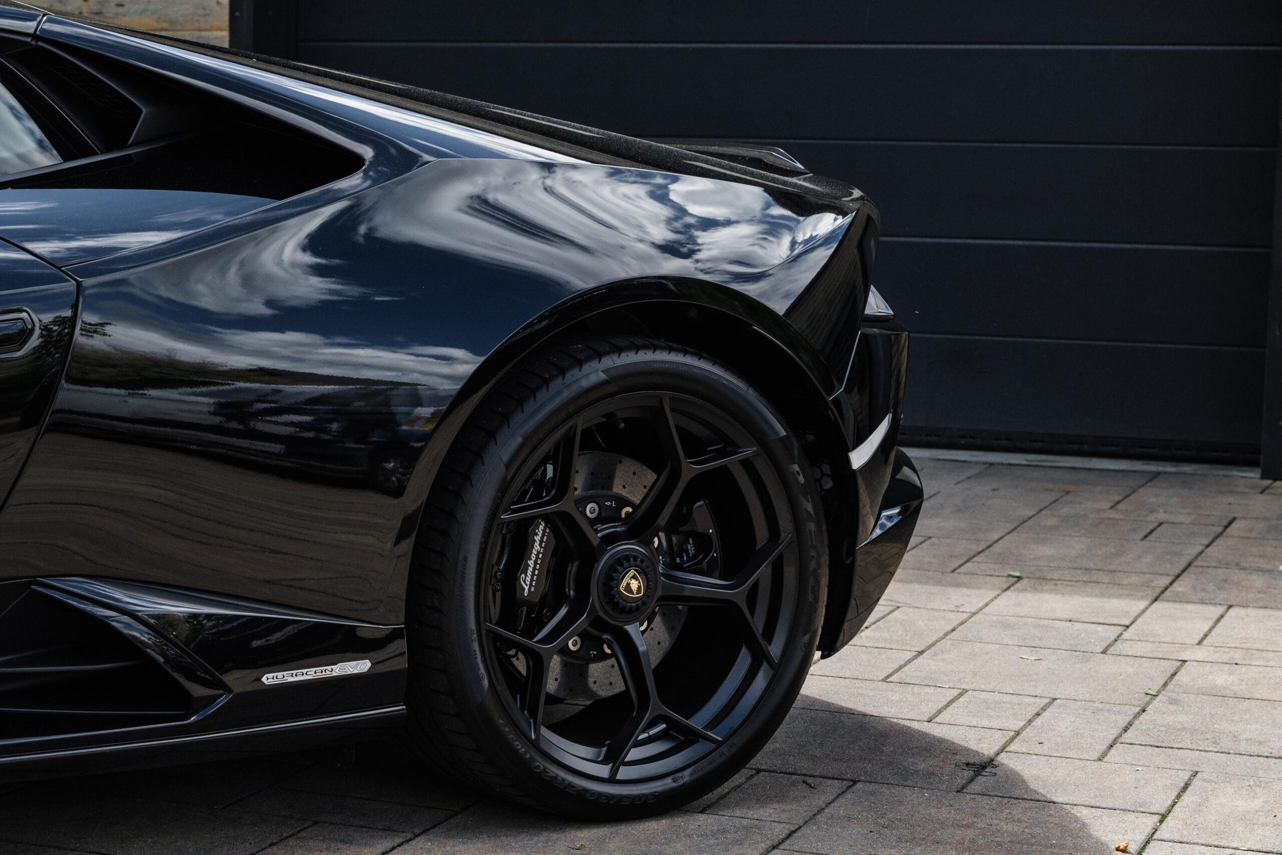 back of a lamborghini