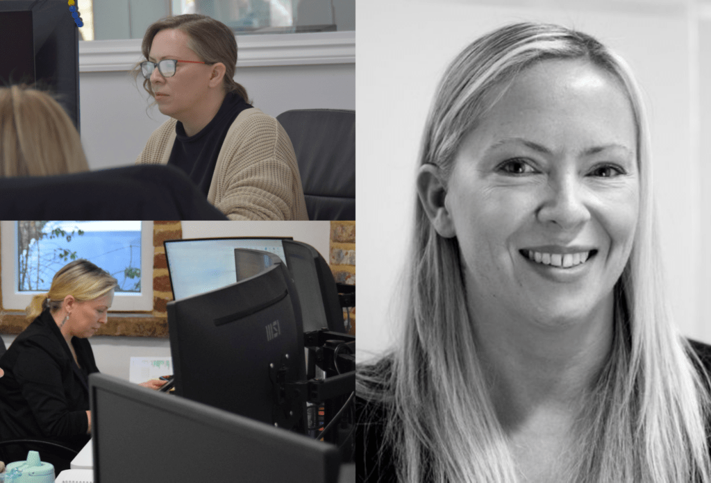 emma in the moorgate office