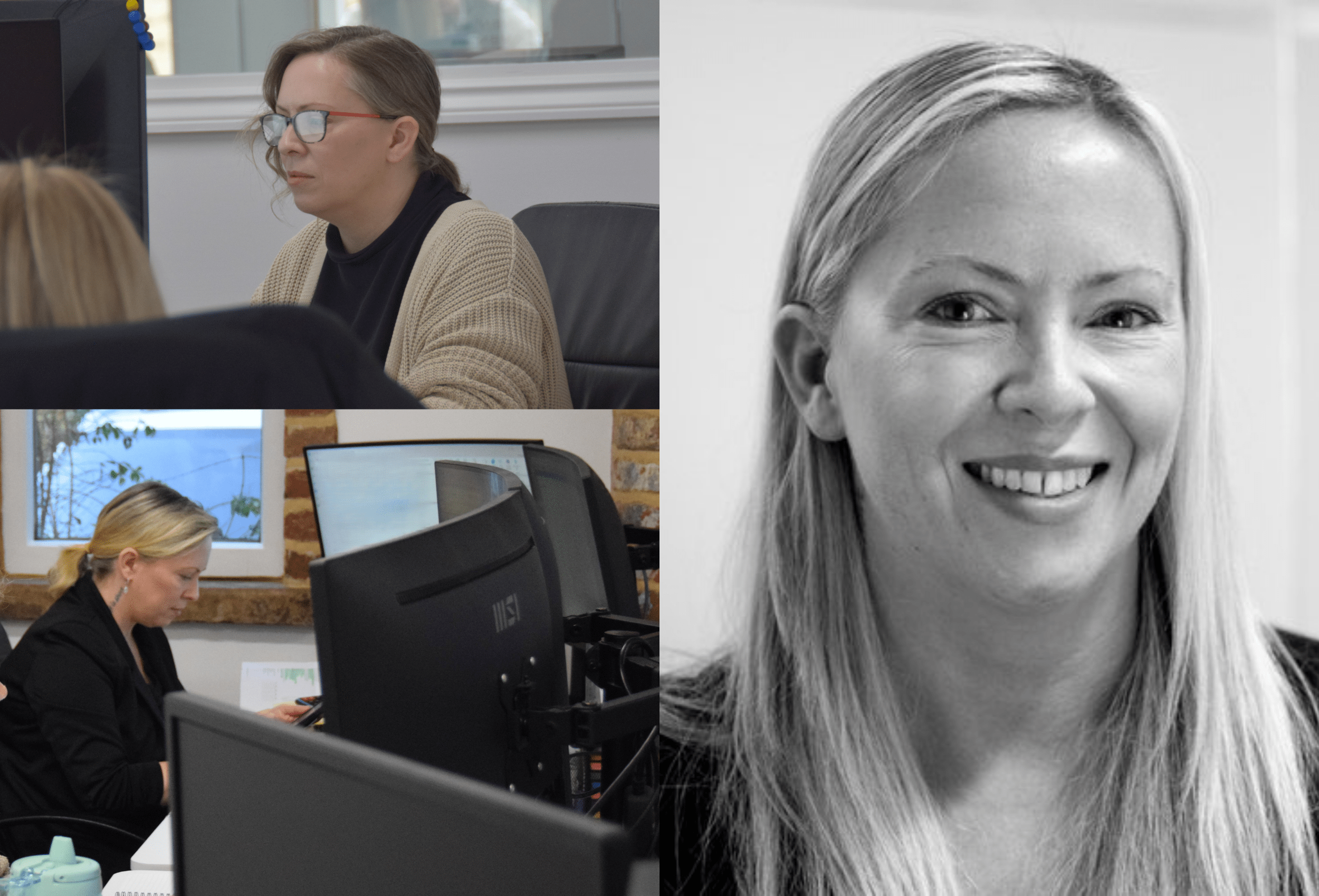 emma in the moorgate office