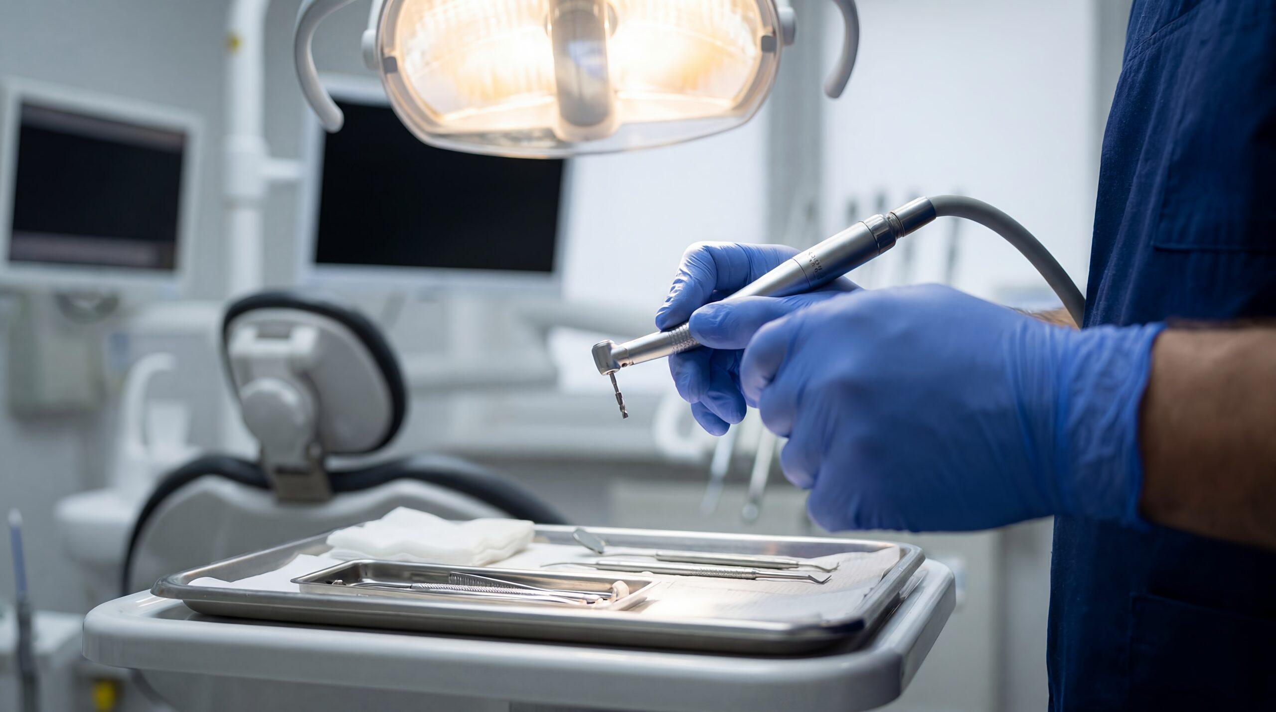 office in a professional dentist